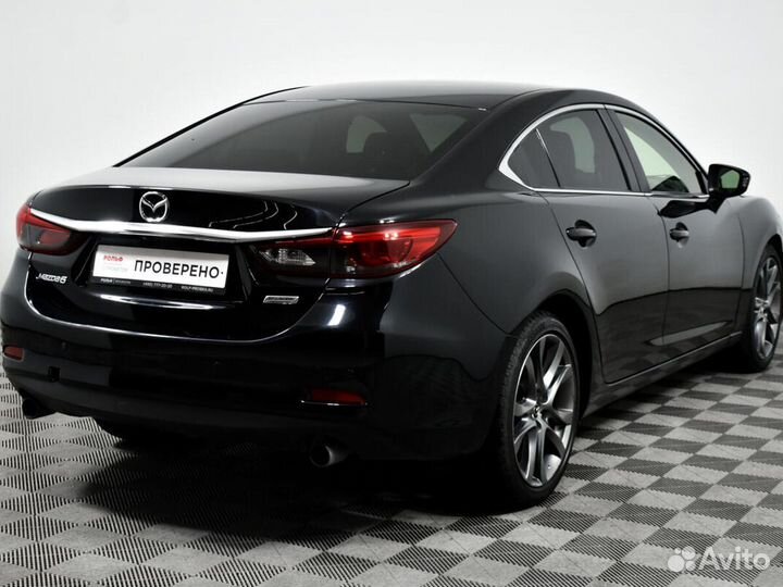 Mazda 6 2.5 AT, 2016, 176 215 км