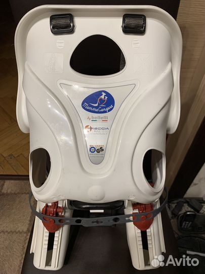 Велокресло Bellelli Freccia B-Fix белое