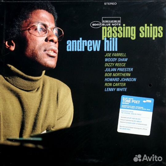 Andrew Hill - Passing Ships Blue Note Tone Poet