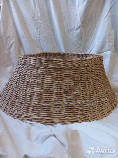 Плетеная юбка для елки