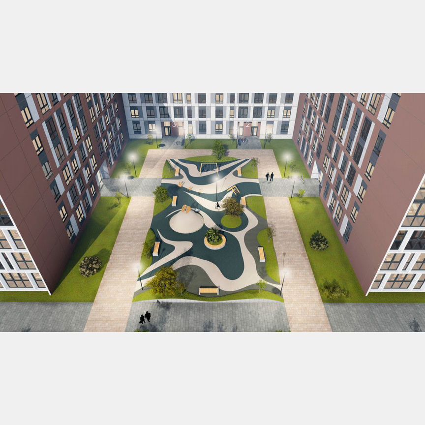 1-к. квартира, 35,8 м², 3/8 эт.