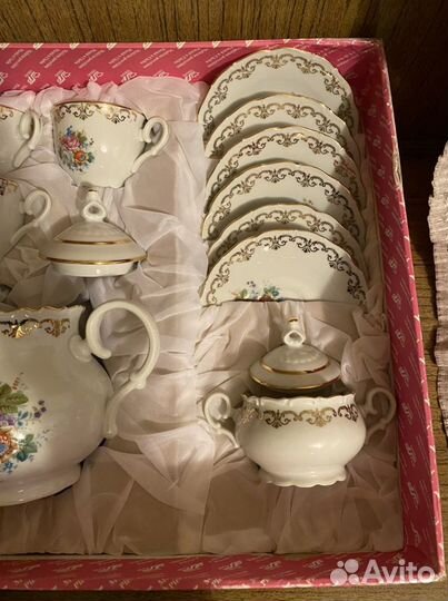 Сервиз чайный (6 персон, Чехия) новый
