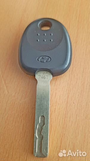 Ключ для авто hyndai