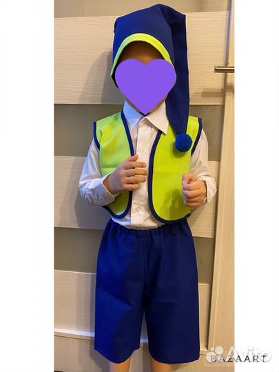 Костюм гнома 110 размер (аренда)