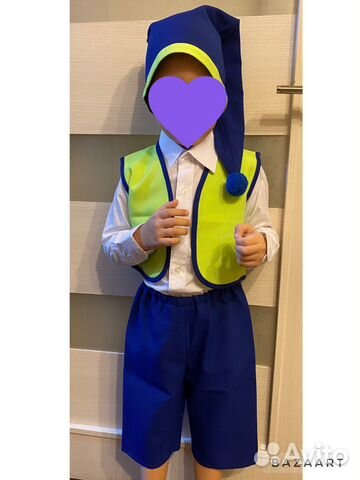 Костюм гнома 110 размер (аренда)