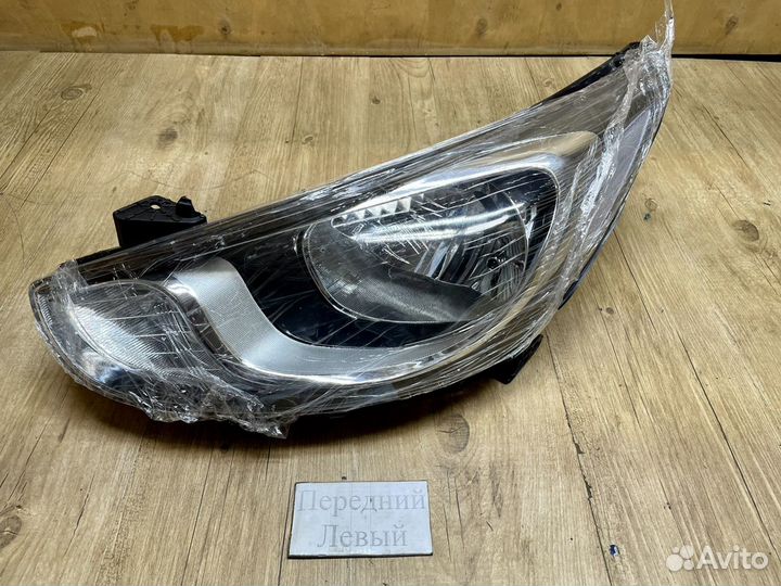 Фары передние Hyundai Solaris 2010 - 2014г новые