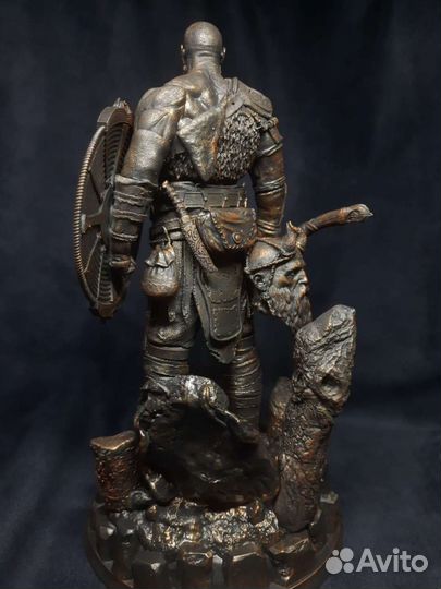 Кратос под бронзу 25см