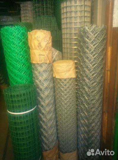 Продам сетку рабицу,сварную, пластиковую сетку
