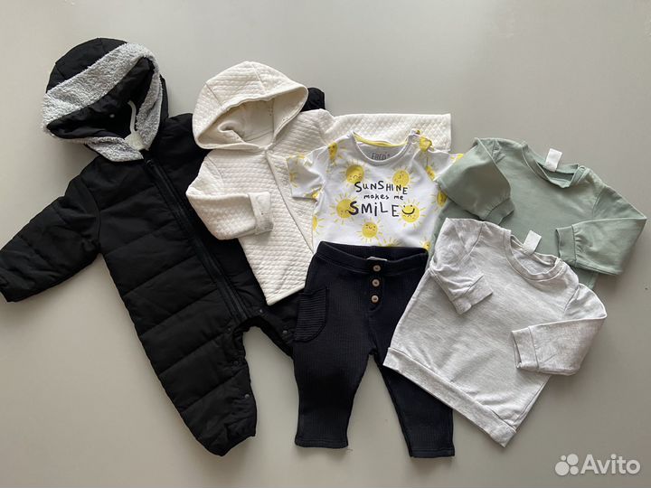 Вещи для мальчика 74 hm zara и др