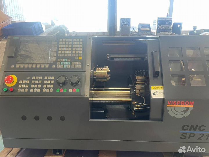 Токарный станок с чпу SP210 CNC