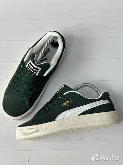 Кроссовки Puma Suede XL Green Дутыши