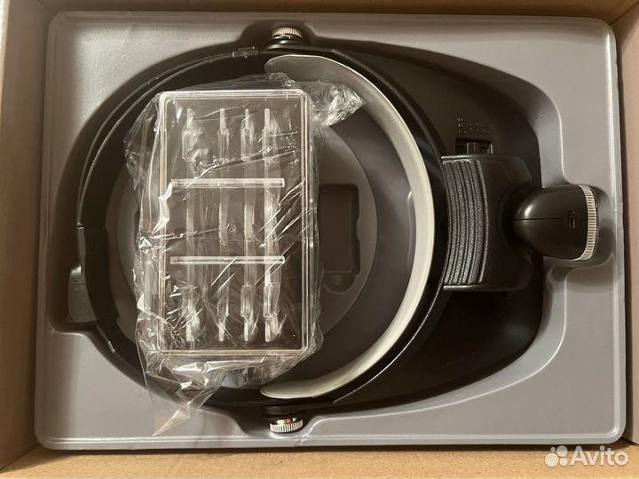 Часовая лупа налобная 81001