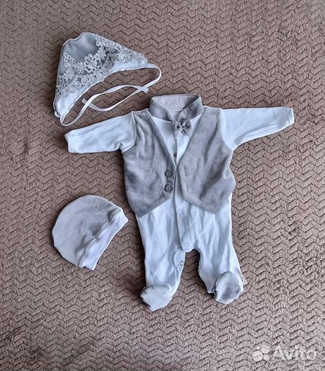 Зимний комплект на выписку 56