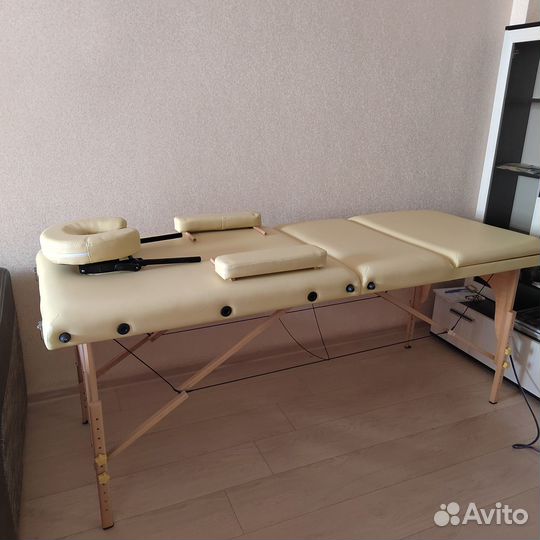 Массажный стол складной с регулировкой высоты