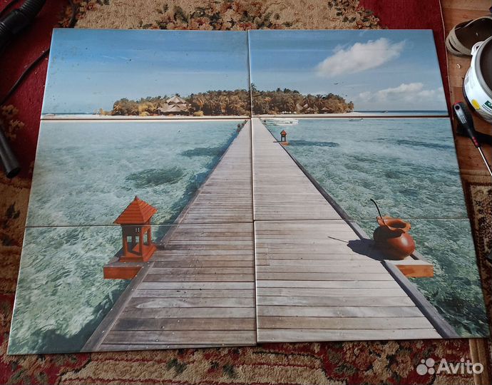 Плитка Maxima Azure-1 Панно