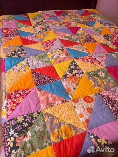 Лоскутное одеяло/плед/покрывало