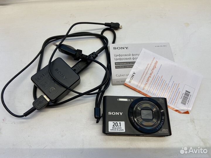 Компактный фотоаппарат sony DSC-W830