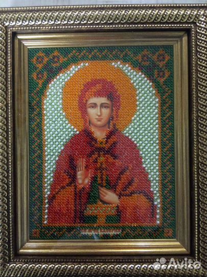 Иконы вышитые бисером 