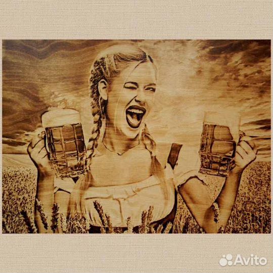 Выжигание портретов и картин на дереве