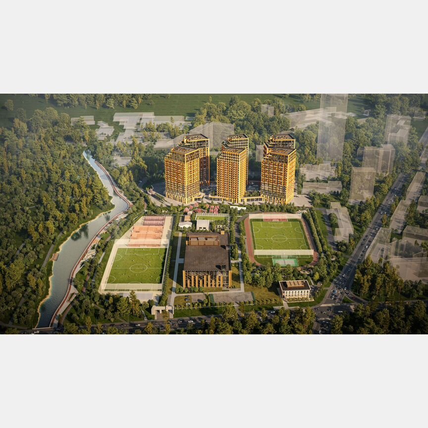 2-к. квартира, 62,7 м², 11/23 эт.