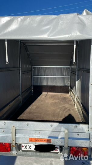 Новый прицеп пробег 500 км