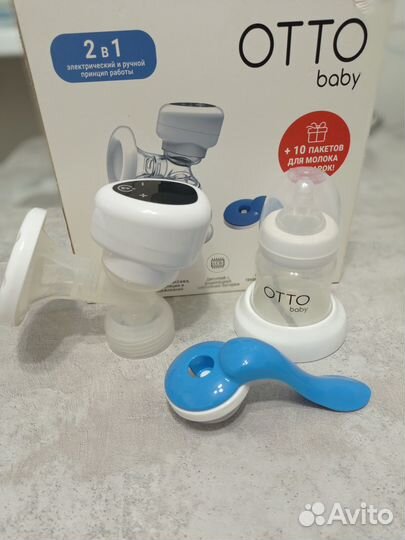 Молокоотсос otto baby 2 в1