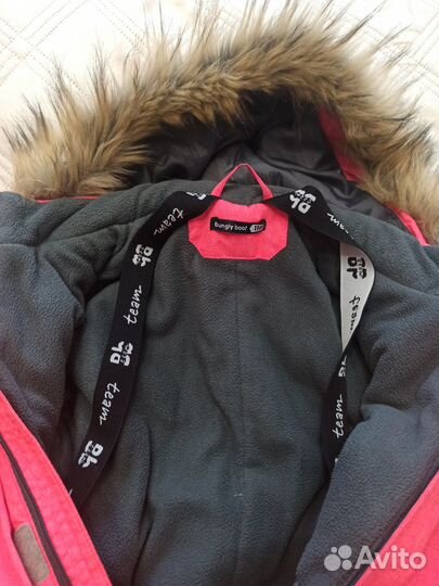 Зимний комбинезон для девочки 116