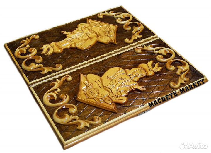 Нарды резные 