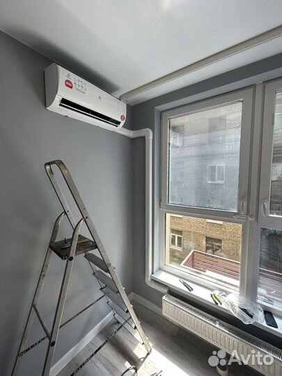 Установка кондиционеров, обслуживание, перенос