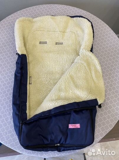 Зимний конверт в коляску