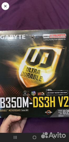 Комплект ryzen 5 3600 + мать + озу 16гб 3200