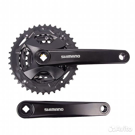 Система шатунов Shimano 3x9 MT101 170мм 44\32\22