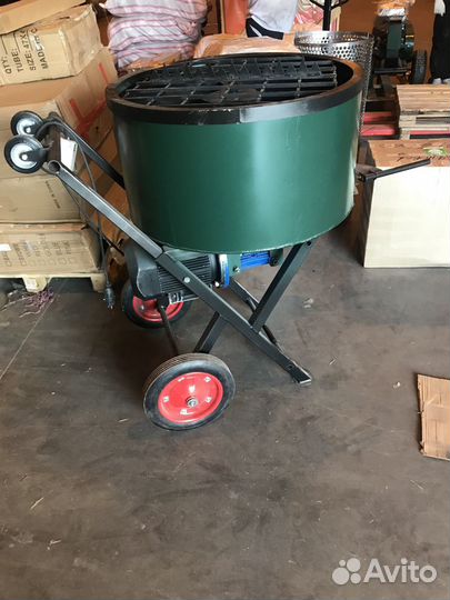 Бетоносметель принудительный, Полуручка сб - 120л