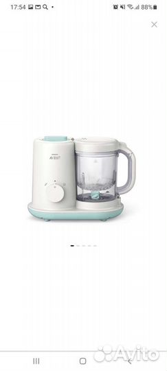 Пароварка блендер philips avent в отличном состоян