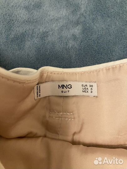 Шорты изо льна mango