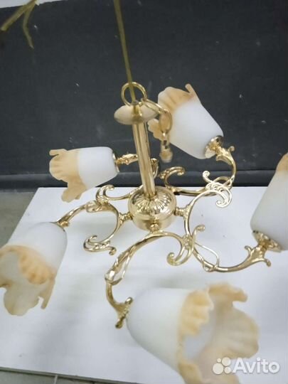 Люстра потолочная подвесная бу