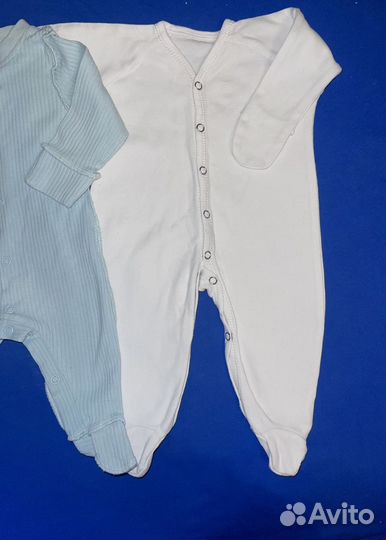 Слипы комбинезоны для новорожденного размер 56