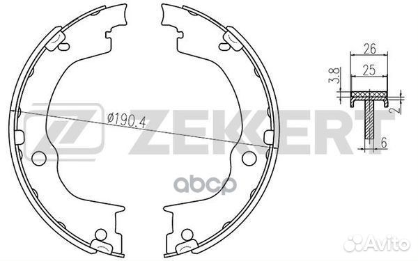 Колодки тормозные Chevrolet Captiva (C100/140)