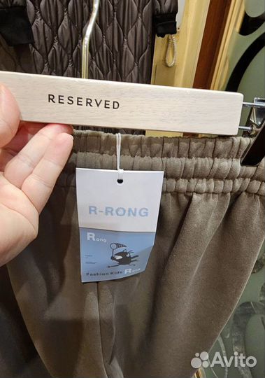 Штаны на кнопках для девочки