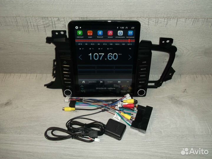 Магнитола Kia Optima K5 Android в стиле Тесла