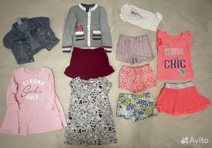 Пакет вещей на девочку 2/3 года (11шт)