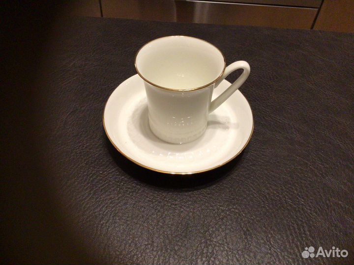 Кофейные чашки лфз костяной фарфор
