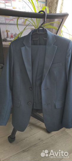 Школьный костюм для мальчика 146 синий