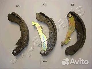 Колодки тормозные барабанные GFW03AF Japanparts