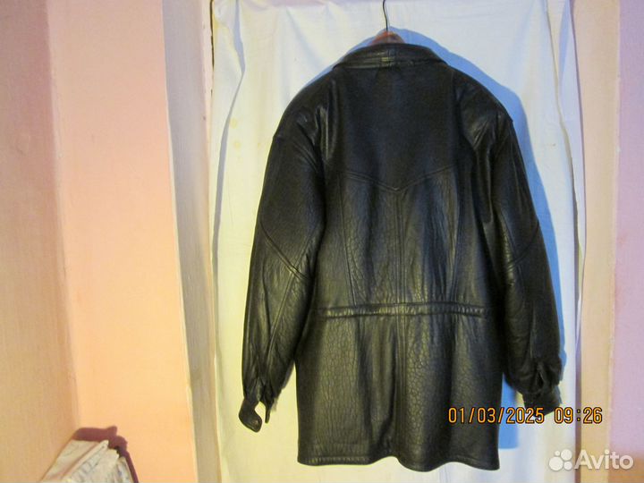 Кожаная куртка (Турция) 64 размер