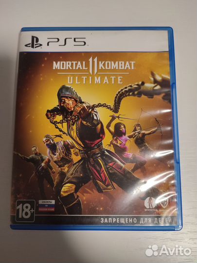 Mortal Kombat 11 Ultimate ps5 диск
