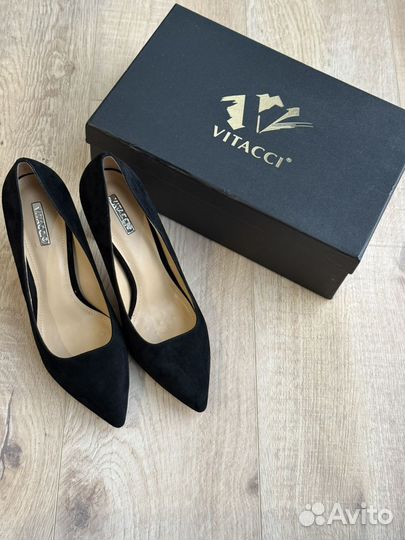 Туфли женские натуральная замша 38