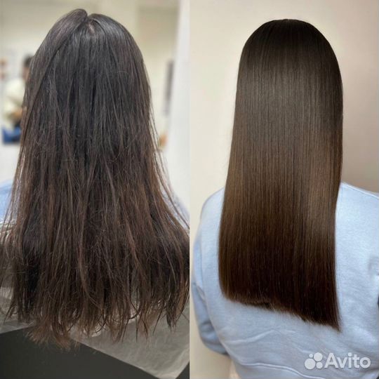 Кератиновое выпрямление, ботокс, окрашивание