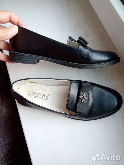 Туфли школьные для девочки 34