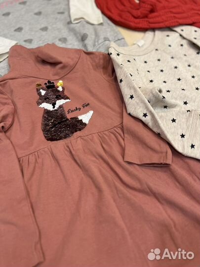 Одежда на девочку 2-3 года пакетом